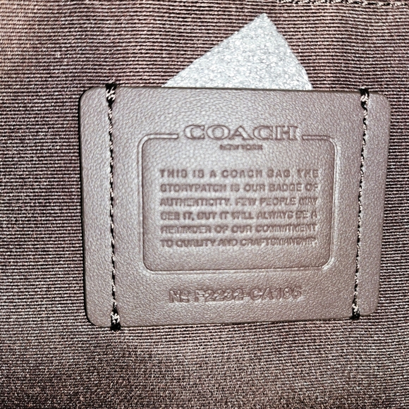 🆕COACH Dempsey File Bag In Signature Jacquard With Stripe And Coach Patch CA195 - Picture 10 of 12